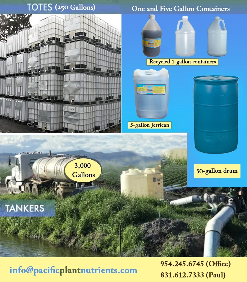 Mineral MAX AG Container sizes Container sizes chart